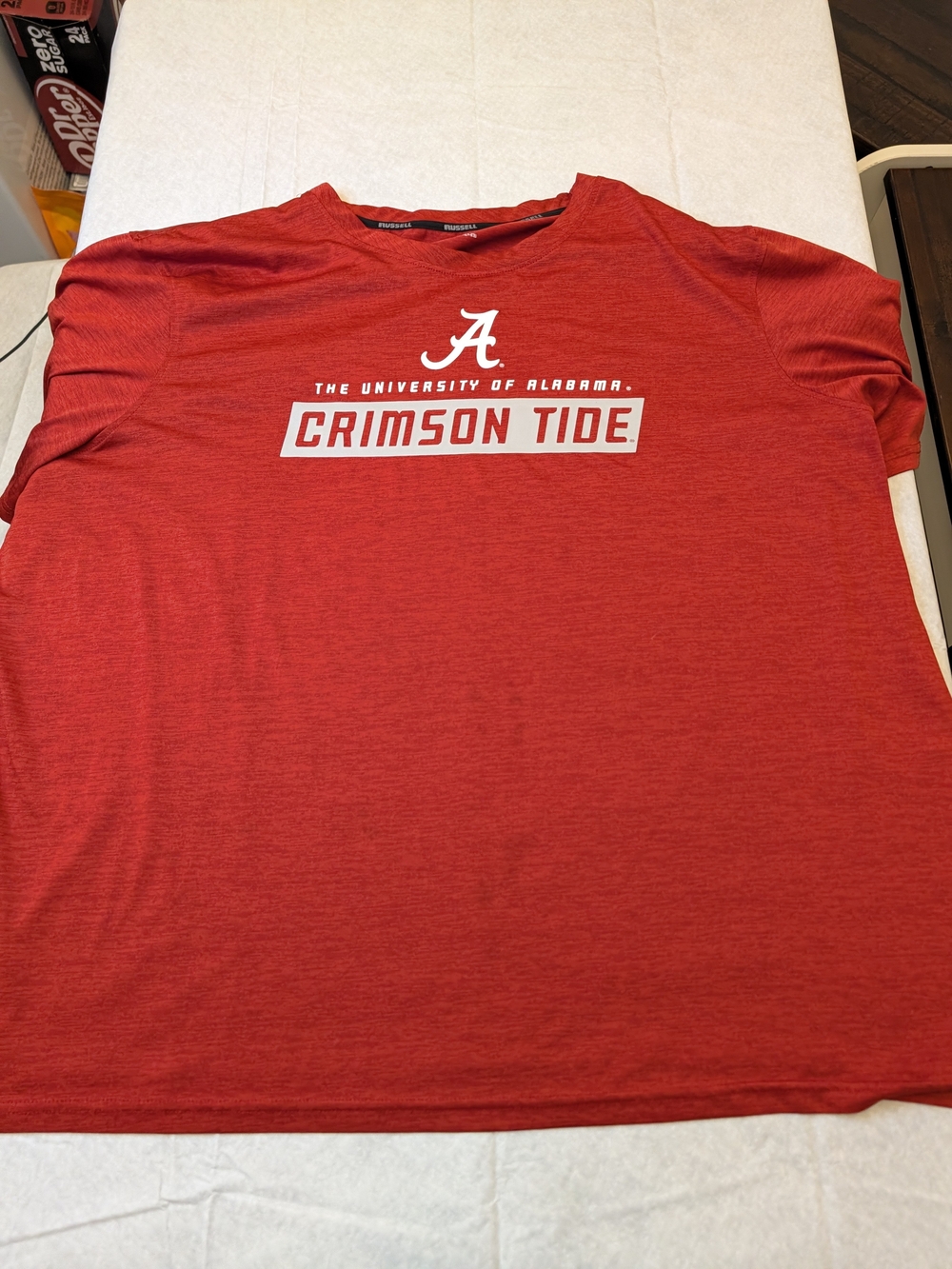 Russell Athletic Red Crimson Tide Short-Sleeve Performance Tee